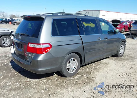 2007 Honda Odyssey Ex-L из США, поврежденный, VIN 5FNRL38707B064035